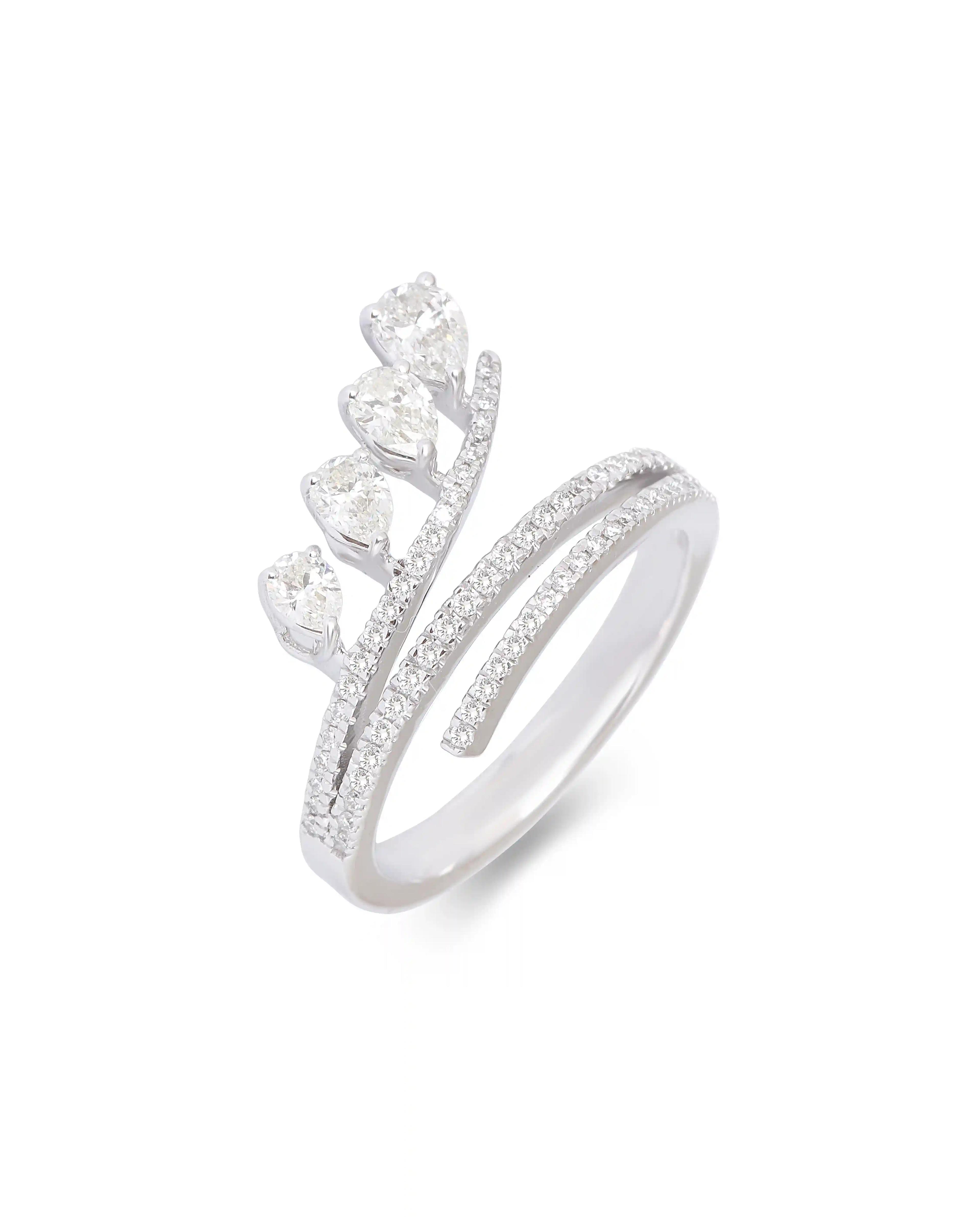 RAIN-DROP' Diamond ring