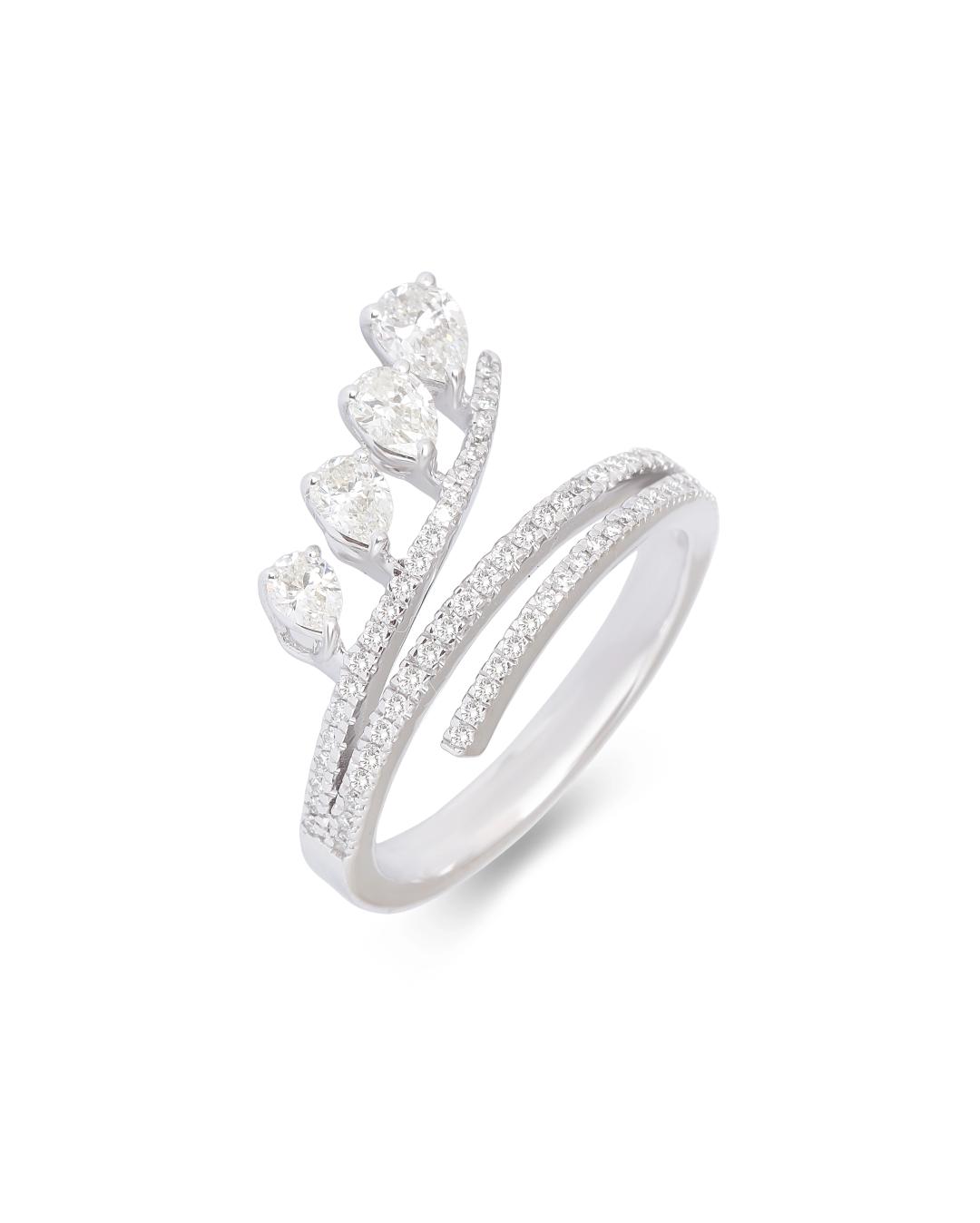 RAIN-DROP' Diamond ring