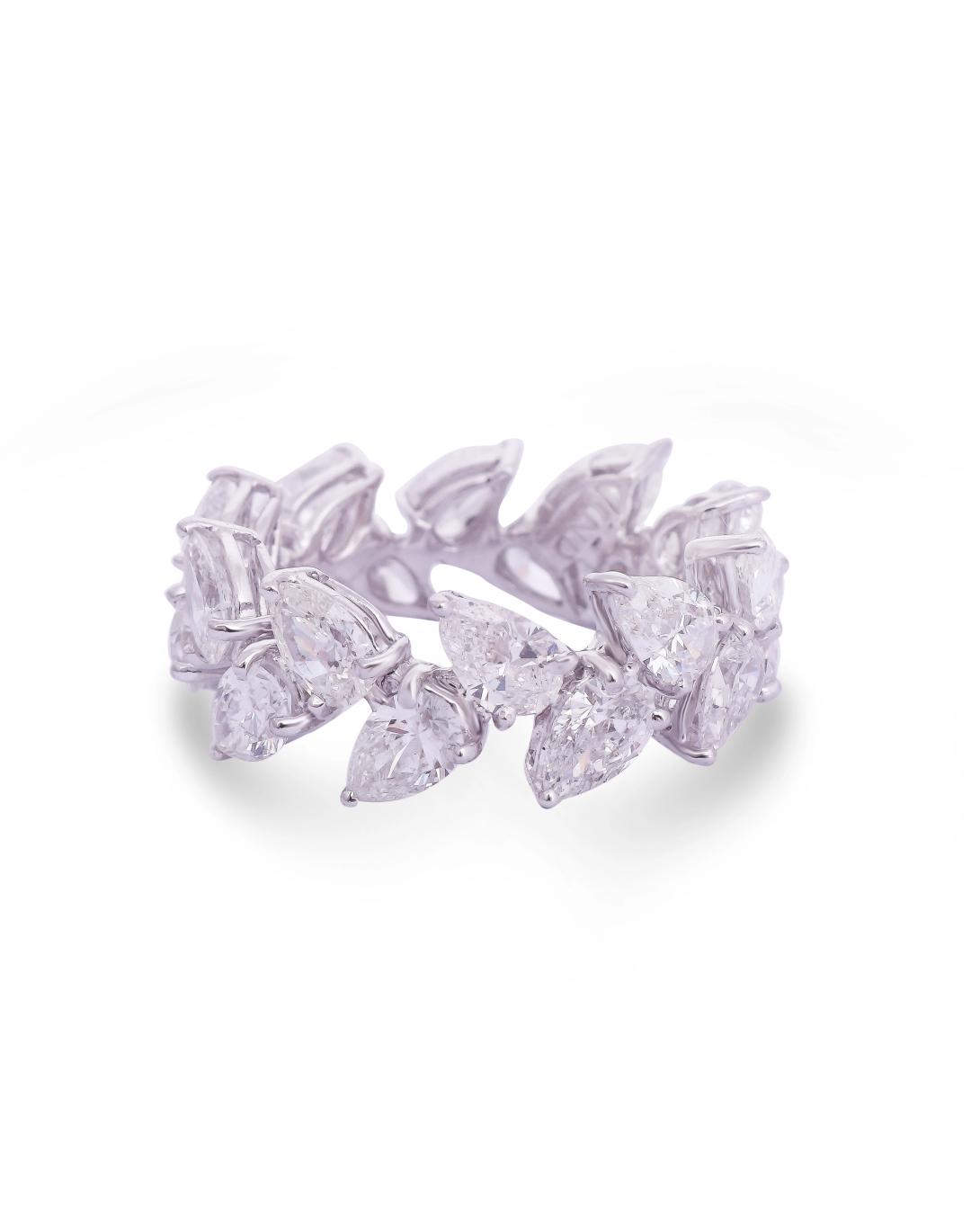 IVY FOREVER' PEAR DIAMOND RING