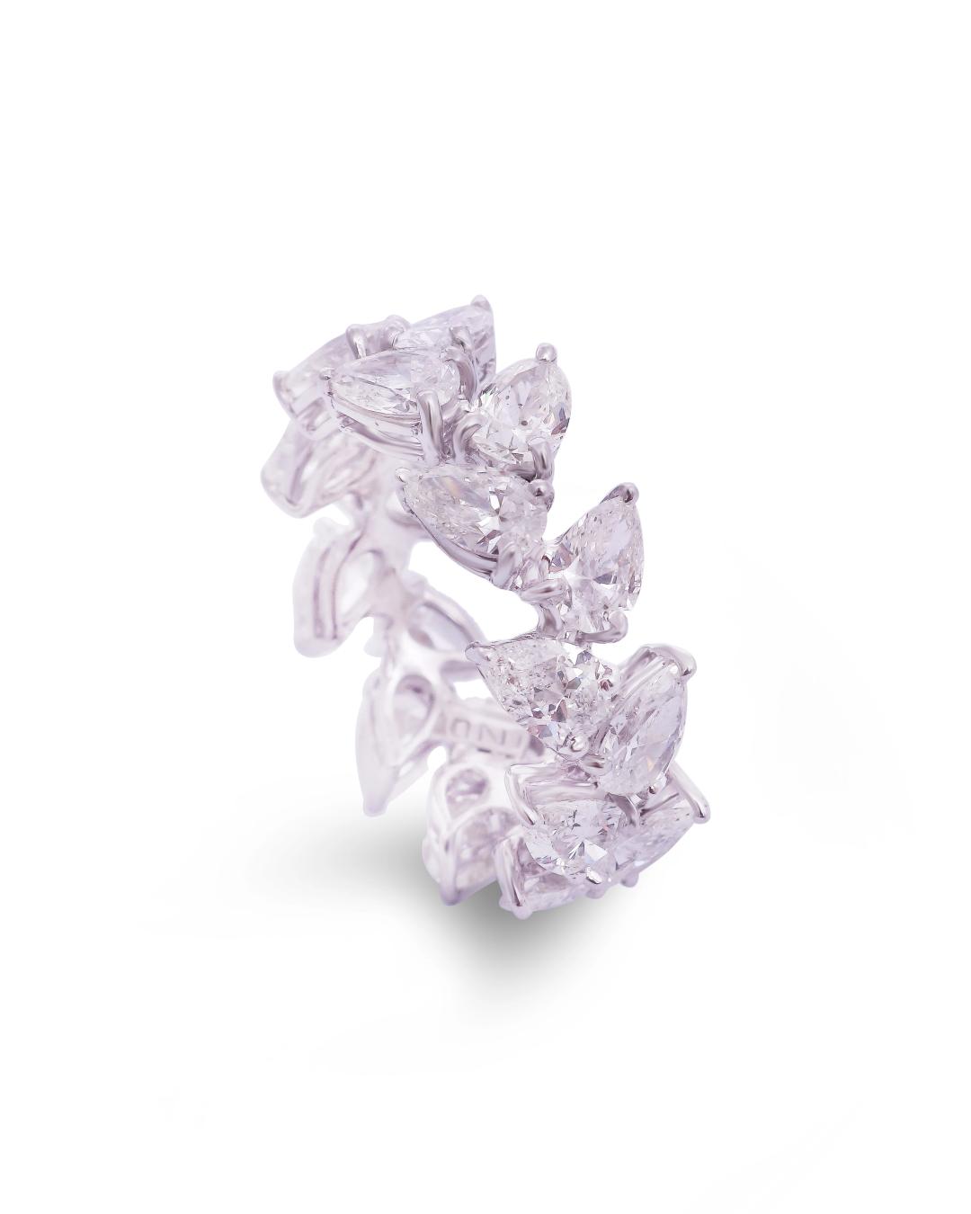 IVY FOREVER' PEAR DIAMOND RING
